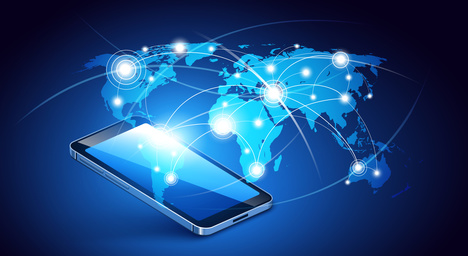 AConnect- call-forwarding-is-good-for-your-business-world-map-office-phone-network